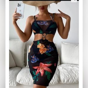 Tropical 3 piece swimsuit